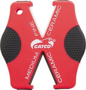 Gatco Super Micro X Sharpener - Red ABS Handle