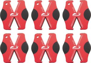 Gatco Super Micro X Pack of Six - Red Sharpeners
