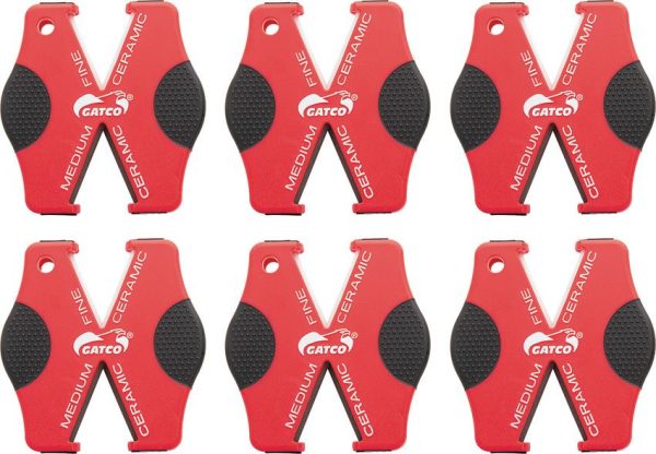 Gatco Super Micro X Pack of Six - Red Sharpeners