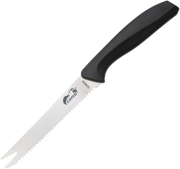 Gatco Tomato Knife - 4.5in Serrated 420 Stainless