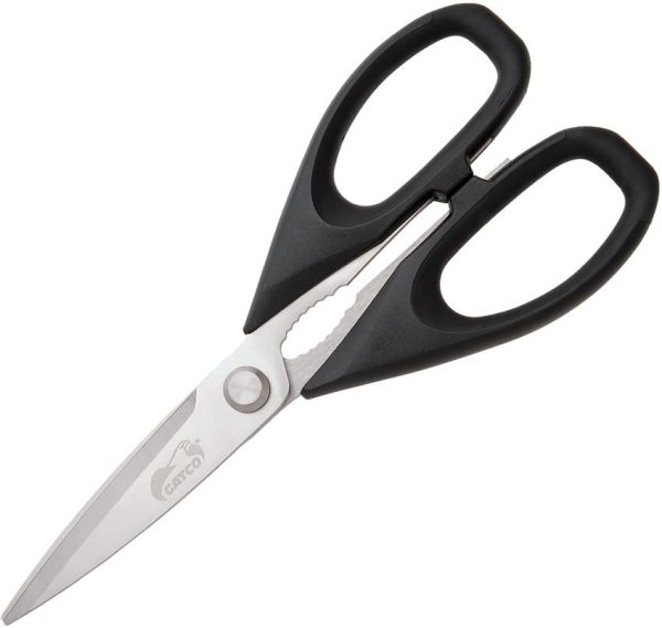 Gatco Kitchen Scissors Black Zytel Handles