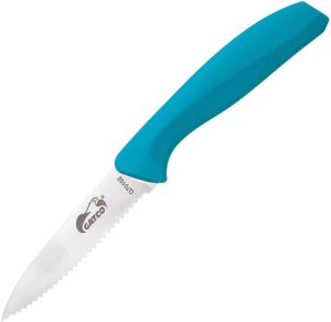 GTC70102.jpg Gatco Classic Paring Knife Teal Serrated