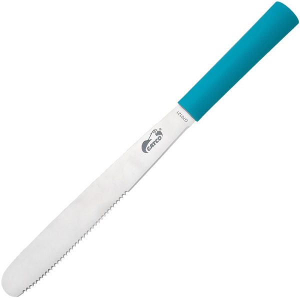 Gatco Event Spreader Teal - Partially Serrated Blade