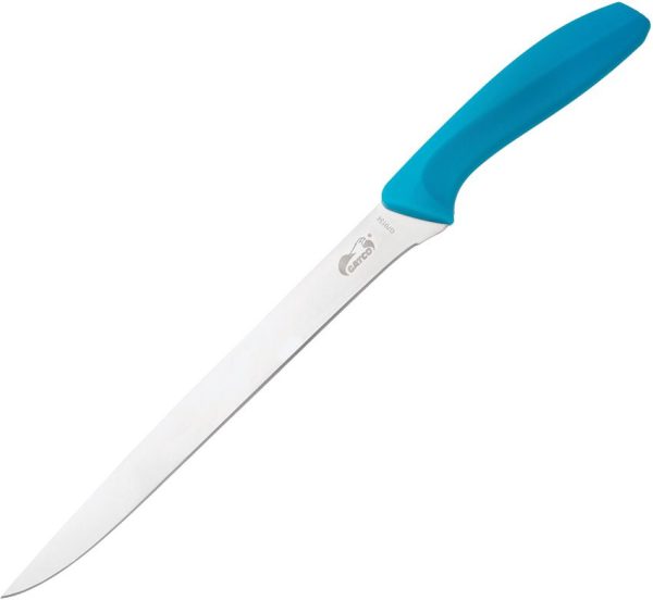 Gatco Fillet Knife Teal GFN Handle 8.75 inches