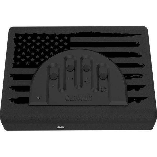 Gun Vault Micro Vault Flag Edition - Steel Safe