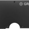 GRID Gunmetal Aluminum Wallet RFID Blocking Money Clip Card