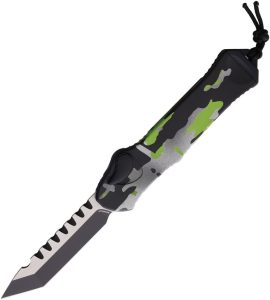 H00610AHCAMO.jpg Heretic Knives Auto Hydra OTF Tanto - Camo Aluminum