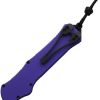 Heretic Knives Auto Hydra OTF Tanto - Purple Aluminum