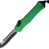 Heretic Knives Auto Hydra OTF Recurve Toxic Green MagnaCut