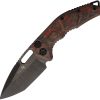 H0116ARDCC.jpg Heretic Knives Auto Medusa Tanto DLC Red Camo Carbon Fiber