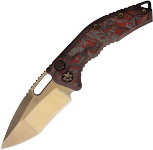 H0127ARDCC.jpg Heretic Knives Auto Medusa MagnaCut Bronze Stonewash
