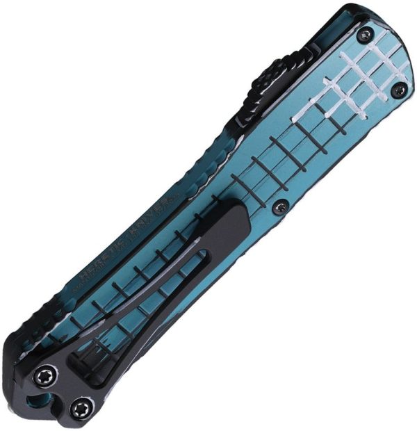 Heretic Knives Auto Manticore S Tanto Turquoise