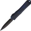 Heretic Knives Auto Manticore S OTF - Blue Aluminum DLC Blade