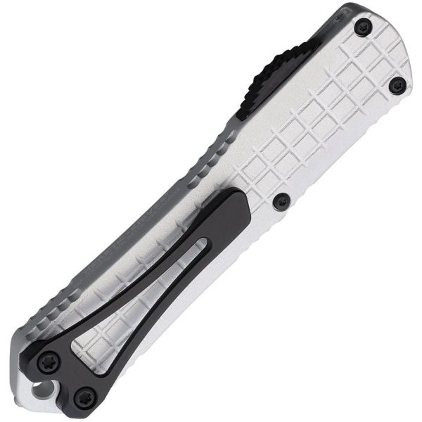 Heretic Knives Auto Manticore S OTF - Natural Aluminum DLC Blade