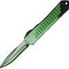 Heretic Knives Auto Manticore S OTF - Toxic Green Cel Recurve