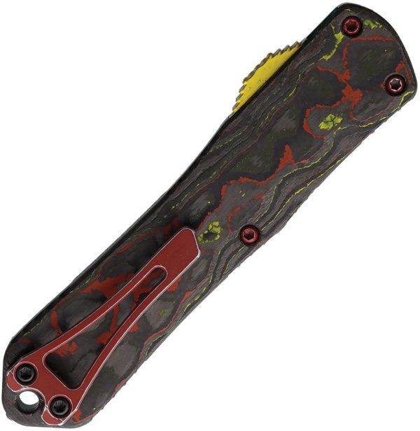 Heretic Knives Auto Manticore OTF Bounty Hunt Bowie