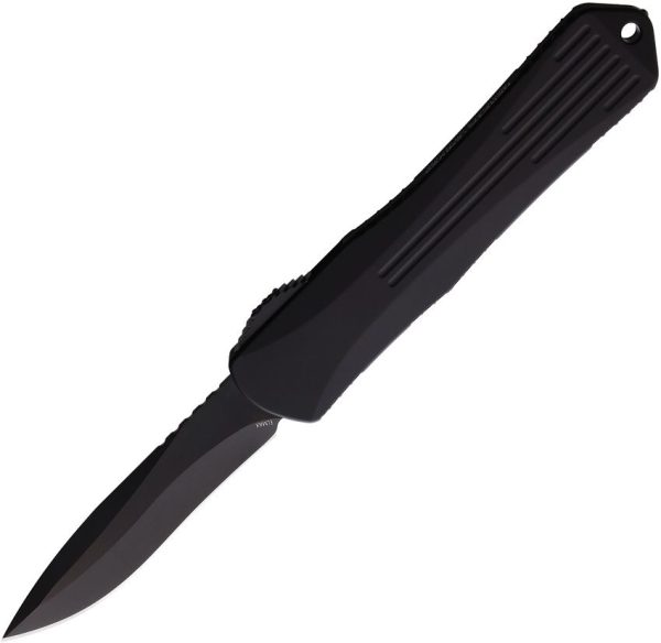 H0336APUCF.jpg Heretic Knives Auto Manticore Recurve DLC Elmax Carbon Fiber