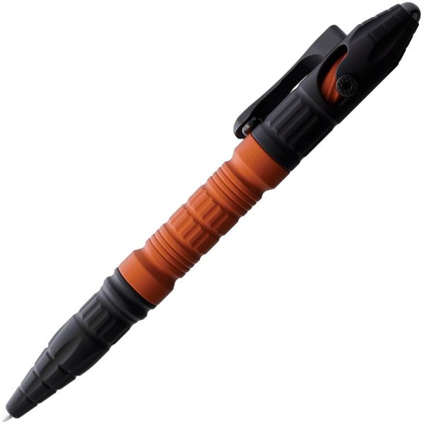 Heretic Knives Thoth Tactical Pen - Orange & Black