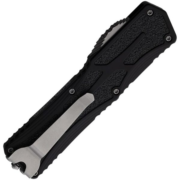Heretic Knives Auto Colossus OTF - Black CPM MagnaCut
