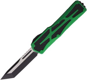 H04014ABRKGRN.jpg Heretic Knives Auto Colossus OTF Tanto Green