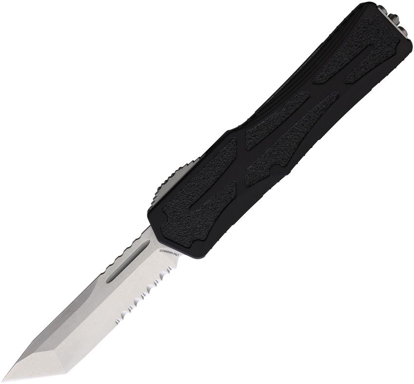 Heretic Knives Auto Colossus OTF Tanto Black 3.5" Blade
