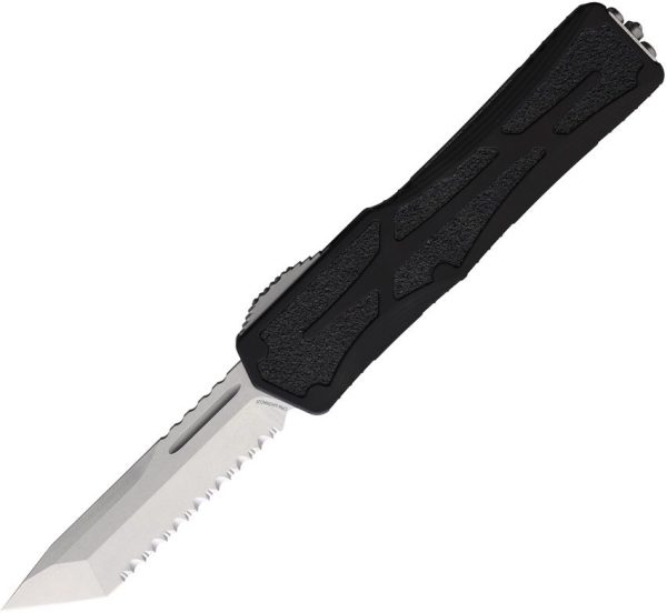 Heretic Knives Auto Colossus OTF Tanto Serrated
