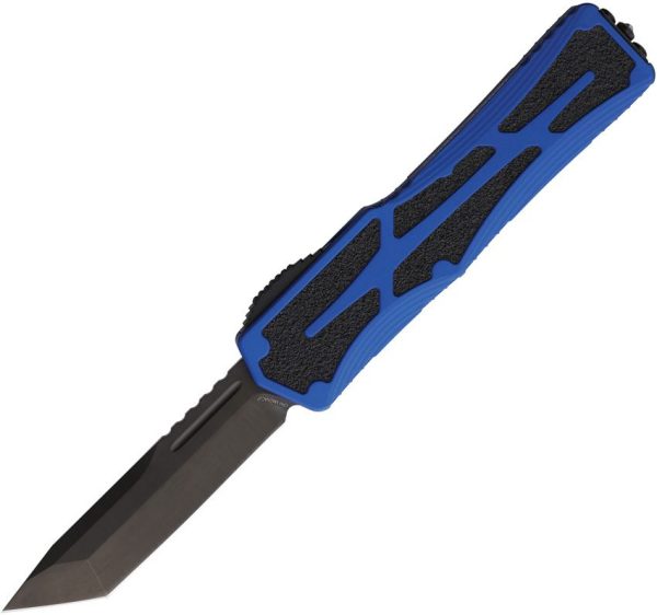 Heretic Knives Auto Colossus OTF Blue Tanto