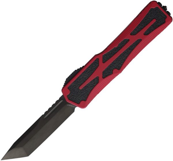 Heretic Knives Auto Colossus OTF Red Tanto