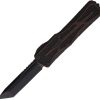 H0408ABRKRB.jpg Heretic Knives Auto Colossus OTF Tanto Black MagnaCut