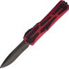Heretic Knives Auto Colossus Recurve DLC Red MagnaCut