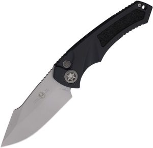 H0483A.jpg Heretic Knives Auto Pariah Bead Blast Black