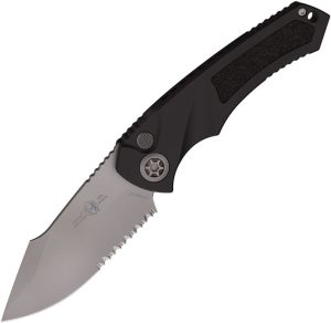 Heretic Knives Auto Pariah Serrated Bead Blast