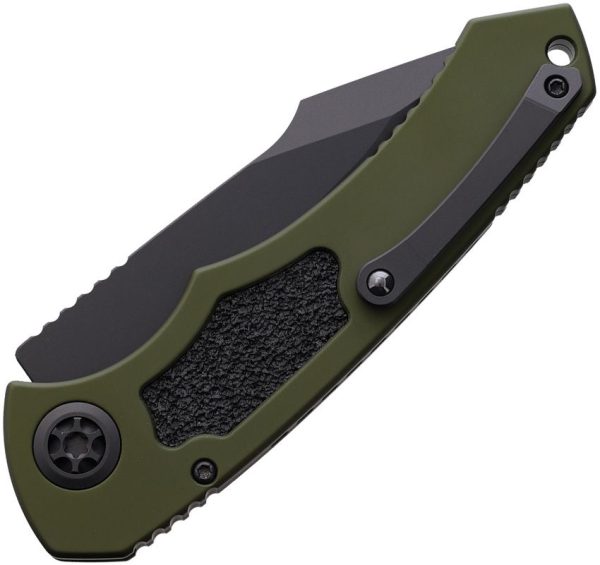 Heretic Knives Auto Pariah DLC OD Green