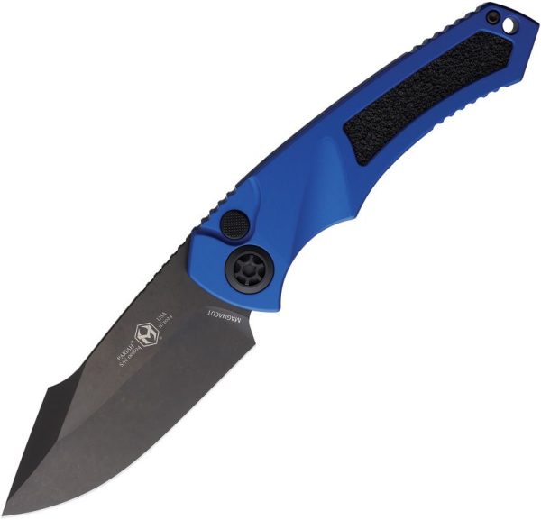 Heretic Knives Auto Pariah Blue DLC MagnaCut
