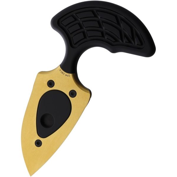 H0509A_add_01.jpg Heretic Knives Sleight Push Dagger - Gold TiNi CPM-20CV