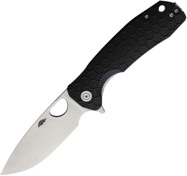 Honey Badger Large Linerlock - 8Cr13MoV Black Handle