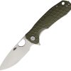 Honey Badger Large Linerlock - 8Cr13MoV Green Handle