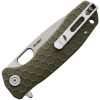 Honey Badger Medium Linerlock Green GRN Handle