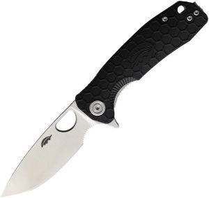 Honey Badger Small Linerlock Black Stainless
