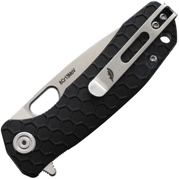 Honey Badger Small Linerlock Black Stainless