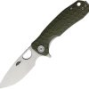 Honey Badger Small Linerlock Green GRN Handle 8Cr13MoV
