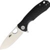 Honey Badger Small Linerlock Black GRN Handle D2 Steel