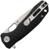 Honey Badger Small Linerlock Black GRN Handle D2 Steel