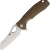 Honey Badger Warncleaver Tan GRN Handle 8Cr13MoV