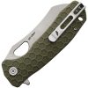 Honey Badger Warncleaver Green GRN Handle 8Cr13MoV