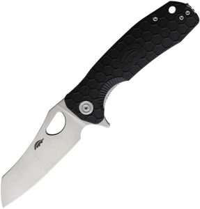 Honey Badger Warncleaver Linerlock - 8Cr13MoV Black GRN