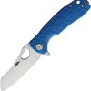 Honey Badger Warncleaver Linerlock - D2 Tool Steel Blue
