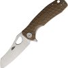 Honey Badger Warncleaver Linerlock - 8Cr13MoV Tan Small