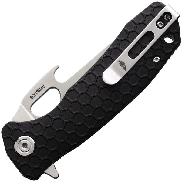 Honey Badger Medium Easy Opener Black Linerlock