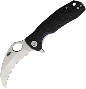 Honey Badger Medium Claw Serrated Black
